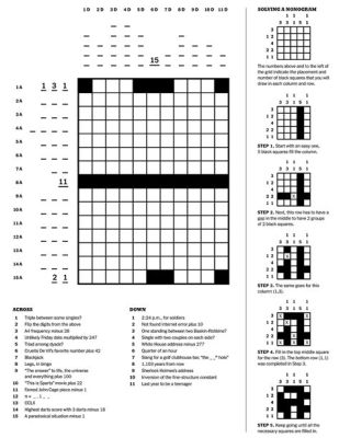 Nonogram：解謎數獨，挑戰邏輯思維！